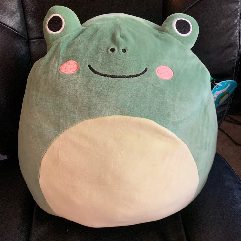Green Frog Plush Toy